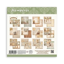 Stamperia Paper Pack 12x12" - Golden Harmony